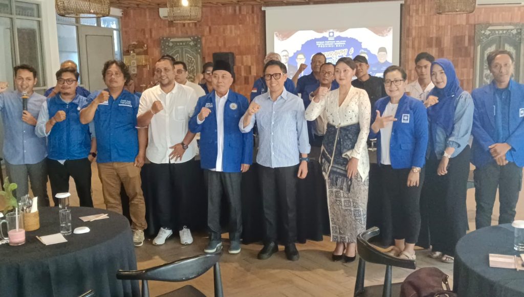 PAN Bali berfokus merebut kursi DPR RI dari Daerah Pemilihan (Dapil) Bali yang sempat hilang pada Pemilu 2019 dan 2024 pada acara Silaturahmi dan Konsolidasi Satu Komando bersama DPP PAN di Denpasar, Kamis (18/6/2026). (Foto: IST/I Gd. Putu Wiguna)