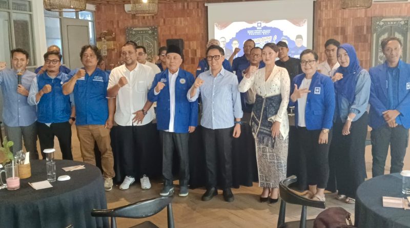 PAN Bali berfokus merebut kursi DPR RI dari Daerah Pemilihan (Dapil) Bali yang sempat hilang pada Pemilu 2019 dan 2024 pada acara Silaturahmi dan Konsolidasi Satu Komando bersama DPP PAN di Denpasar, Kamis (18/6/2026). (Foto: IST/I Gd. Putu Wiguna)