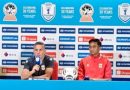 Pelatih tim nasional sepak bola Indonesia John Herdman memberikan keterangan dalam konferensi pers jelang laga melawan Vietnam pada Piala AFF 2026 di Stadion Utama Gelora Bung Karno 9SUGBK), Senayan, Jakarta, Minggu (2/8/2026). (Foto: ANTARA/Aloysius Lewokeda)