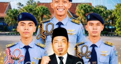 Tiga alumni terbaik tersebut berhasil menembus dua matra TNI, yakni satu orang di Akademi Angkatan Laut (AAL) dan dua orang di Akademi Angkatan Udara (AAU). (Foto: Humas SMAN Plus Provinsi Riau)