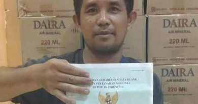 Efriadi menegaskan bahwa dirinya merupakan pemilik sah atas lahan yang dilaporkan dugaan galian C ilegal. (Foto: IST/Heri Susanto)