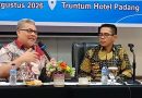 Ketua DPRD Provinsi Sumatera Barat, Muhidi, mengajak seluruh elemen masyarakat untuk membangun budaya kewaspadaan dini secara kolektif. (Foto: DPRD Sumbar)