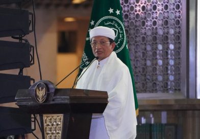 Menteri Agama (Menag) Nasaruddin Umar saat menghadiri Doa Keselamatan Bangsa, Zikir Kebangsaan, dan Haul Pendiri NKRI memperingati HUT ke-81 RI di Masjid Istiqlal, Jakarta, Minggu (9/8/2026). (Foto: Kemenag RI)