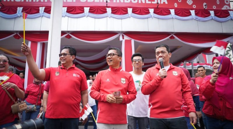 Menteri Desa dan PDT Yandri Susanto, Wakil Menteri Transmigrasi Viva Yoga Mauladi, serta Wakil Menteri Desa dan PDT Ahmad Riza Patria. (Foto: Kementrans RI)