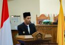 Bupati Aceh Barat Tarmizi menghadiri Rapat Paripurna ke-V Masa Sidang II di ruang sidang utama DPRK Aceh Barat, Selasa (11/8/2026). (Foto: IST/M. Akbar)