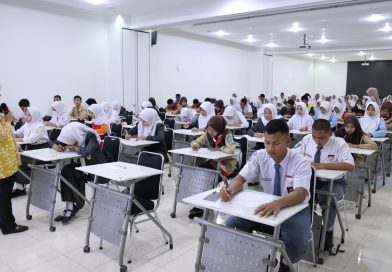Seleksi program Beasiswa Pendidikan Mahasiswa Sekitar Bukit Asam (BIDIKSIBA). (Foto: Humas PTBA)