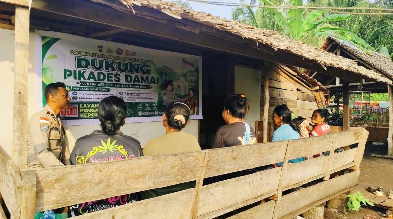Menjelang perhelatan Pemilihan Kepala Desa (Pilkades) Serentak 2026, Polsek Rangsang mengintensifkan kegiatan cooling system di wilayah hukumnya. (Foto: Humas Polres Kepulauan Meranti)