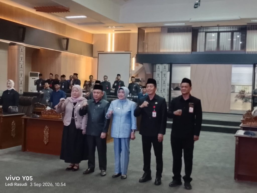 Dewan Perwakilan Rakyat Daerah (DPRD) Kabupaten Barito Utara menggelar Rapat Paripurna I Masa Sidang I Tahun 2026, Kamis (3/9/2026). (Foto: IST/Carli Silitonga)