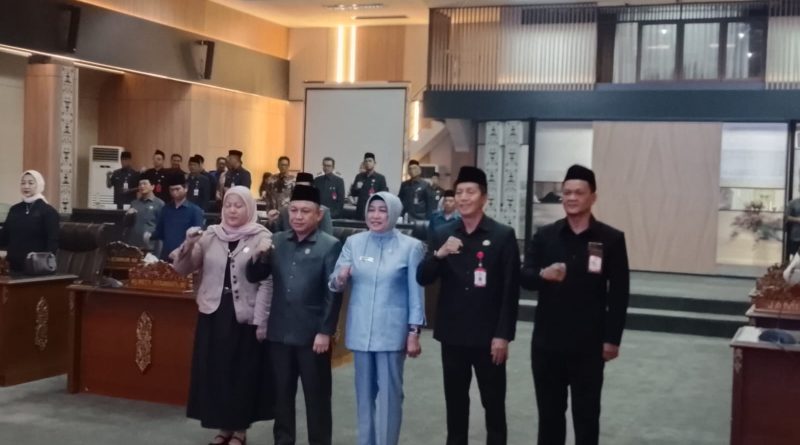 Dewan Perwakilan Rakyat Daerah (DPRD) Kabupaten Barito Utara menggelar Rapat Paripurna I Masa Sidang I Tahun 2026, Kamis (3/9/2026). (Foto: IST/Carli Silitonga)