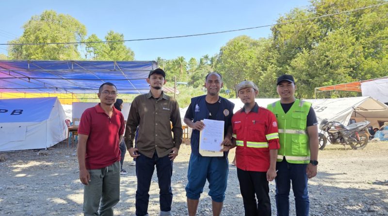 PT Bukit Asam Tbk (PTBA) menyalurkan bantuan penyediaan instalasi air bersih siap minum bagi masyarakat terdampak bencana di Kecamatan Lamba Leda, Kabupaten Manggarai Timur, Nusa Tenggara Timur (NTT), Jum'at (4/9/2026). (Foto: Humas PTBA)