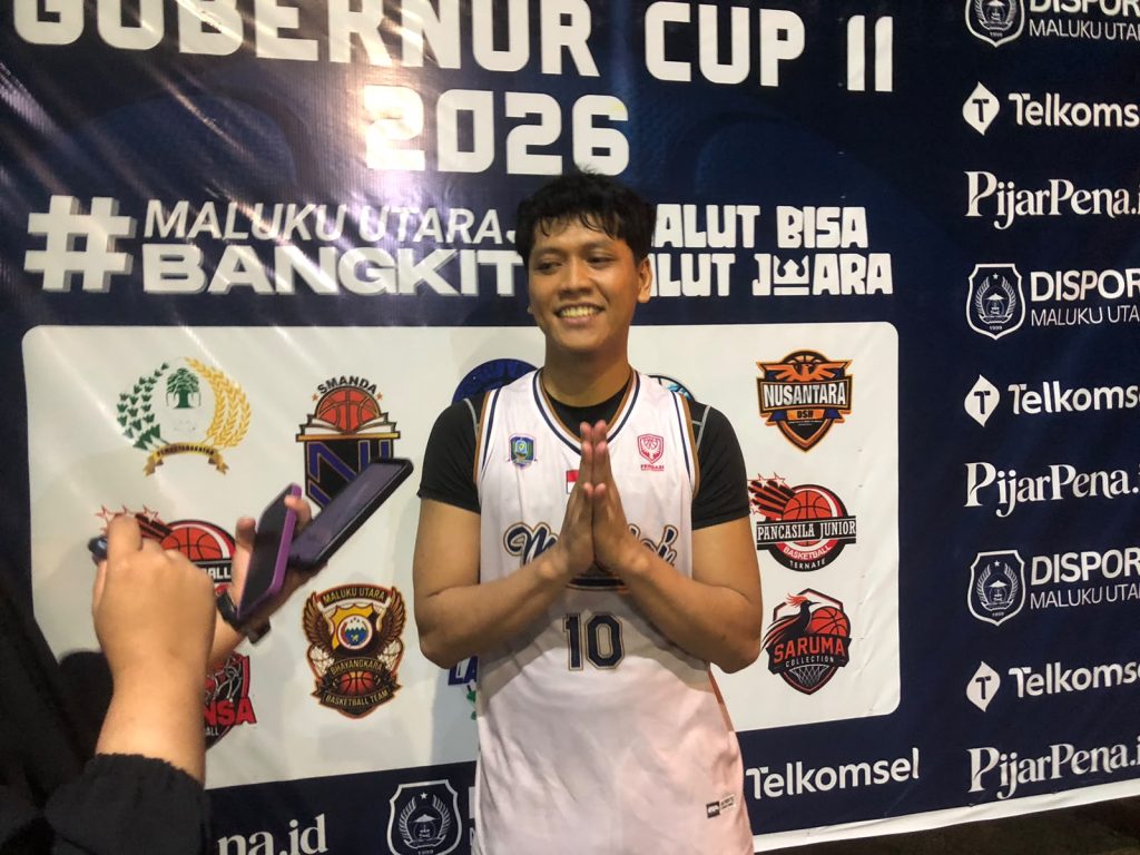 Salah satu pemain basket Pacific Morotai, Awaludin Hatta. (Foto: IST/Roger Moore)