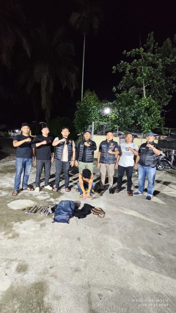 Tim Kalong Satreskrim Polres Pasaman Barat berhasil meringkus tiga pelaku dari tiga tindak kejahatan berbeda dalam sehari pada Rabu (16/9/2026). (Foto: Humas Polres Pasbar)