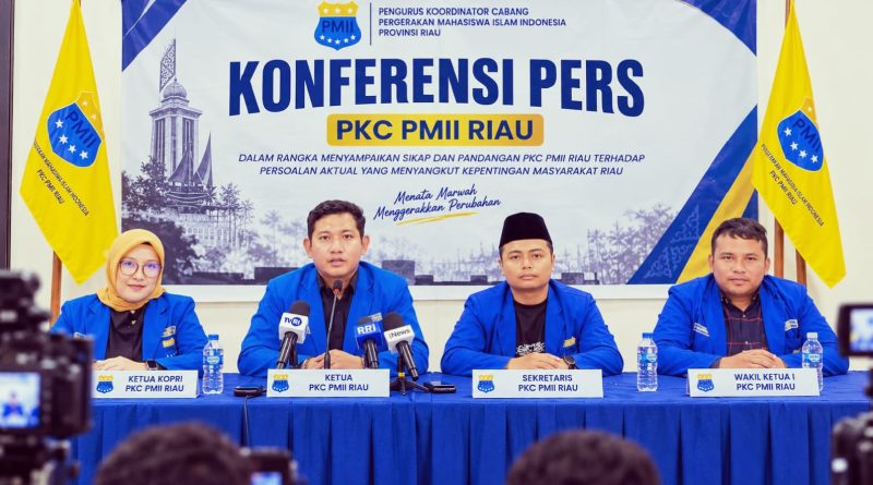 engurus Koordinator Cabang Pergerakan Mahasiswa Islam Indonesia (PKC PMII) Riau merumuskan 10 isu strategis sebagai bahan evaluasi kebijakan pembangunan daerah. (Foto: PKC PMII Riau)