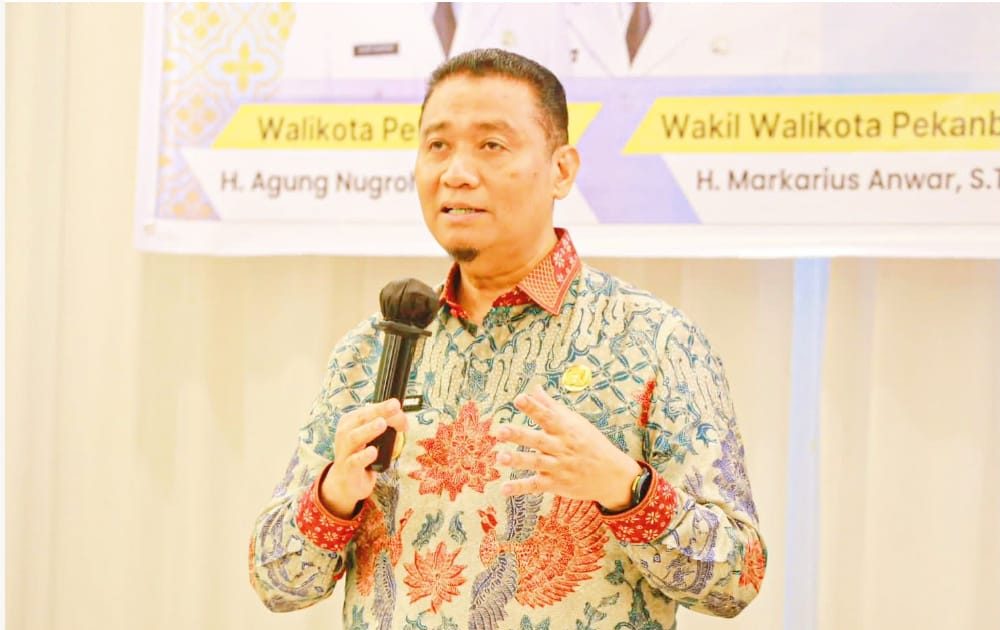 Wakil Wali Kota Pekanbaru, Markarius Anwar. (Foto: Kominfo Kota Pekanbaru)