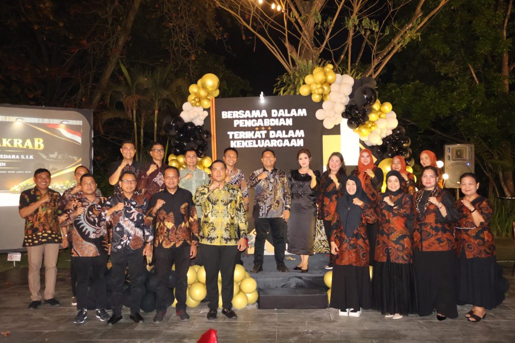 Malam Akrab Keluarga Besar Polres Pelalawan yang digelar di Pangkalan Kerinci, Kabupaten Pelalawan, Rabu (23/9/2026). (Foto: Polsek Teluk Meranti)