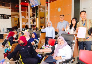 Asosiasi Asuransi Umum Indonesia (AAUI) Cabang Pekanbaru menggelar aksi donor darah dalam rangka menyambut Hari Asuransi ke-20 (Insurance Day) 2026. (Foto: Penasehat AAUI Cabang Pekanbaru)