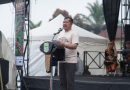 Bupati Kerinci, Monadi, S.Sos., M.Si., membuka langsung perhelatan tahunan Festival Kopi Kerinci Tahun 2026 di Lapangan M10, Lindung Jaya, Kecamatan Kayu Aro, Sabtu (19/9/2026). (Foto: Kominfo Pemkab Kerinci)