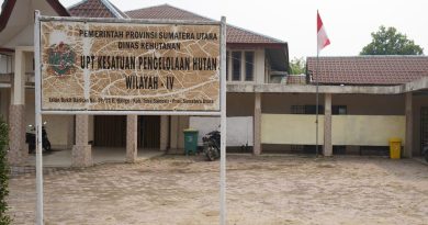 Kantor UPT Kesatuan Pengelolaan Hutan (KPH) Wilayah IV Balige. (Foto: IST/Dochmerson Simarmata)