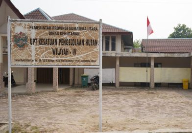 Kantor UPT Kesatuan Pengelolaan Hutan (KPH) Wilayah IV Balige. (Foto: IST/Dochmerson Simarmata)