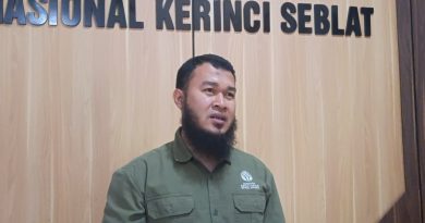 Kepala Seksi Pengelolaan Taman Nasional (SPTN) Wilayah I Balai Besar Taman Nasional Kerinci Seblat (BBTNKS), David. (Foto: IST/Dewi Yulianti)