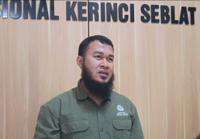 Kepala Seksi Pengelolaan Taman Nasional (SPTN) Wilayah I Balai Besar Taman Nasional Kerinci Seblat (BBTNKS), David. (Foto: IST/Dewi Yulianti)